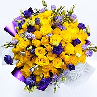 Фьюжн (101 роза)