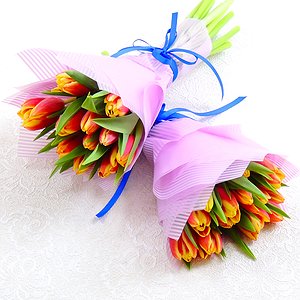 Сет 11 Аврора - от 4 букетов!