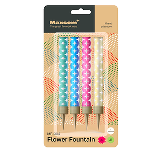 Фонтан настольный цветной (4 шт.) (Flower Fountain)